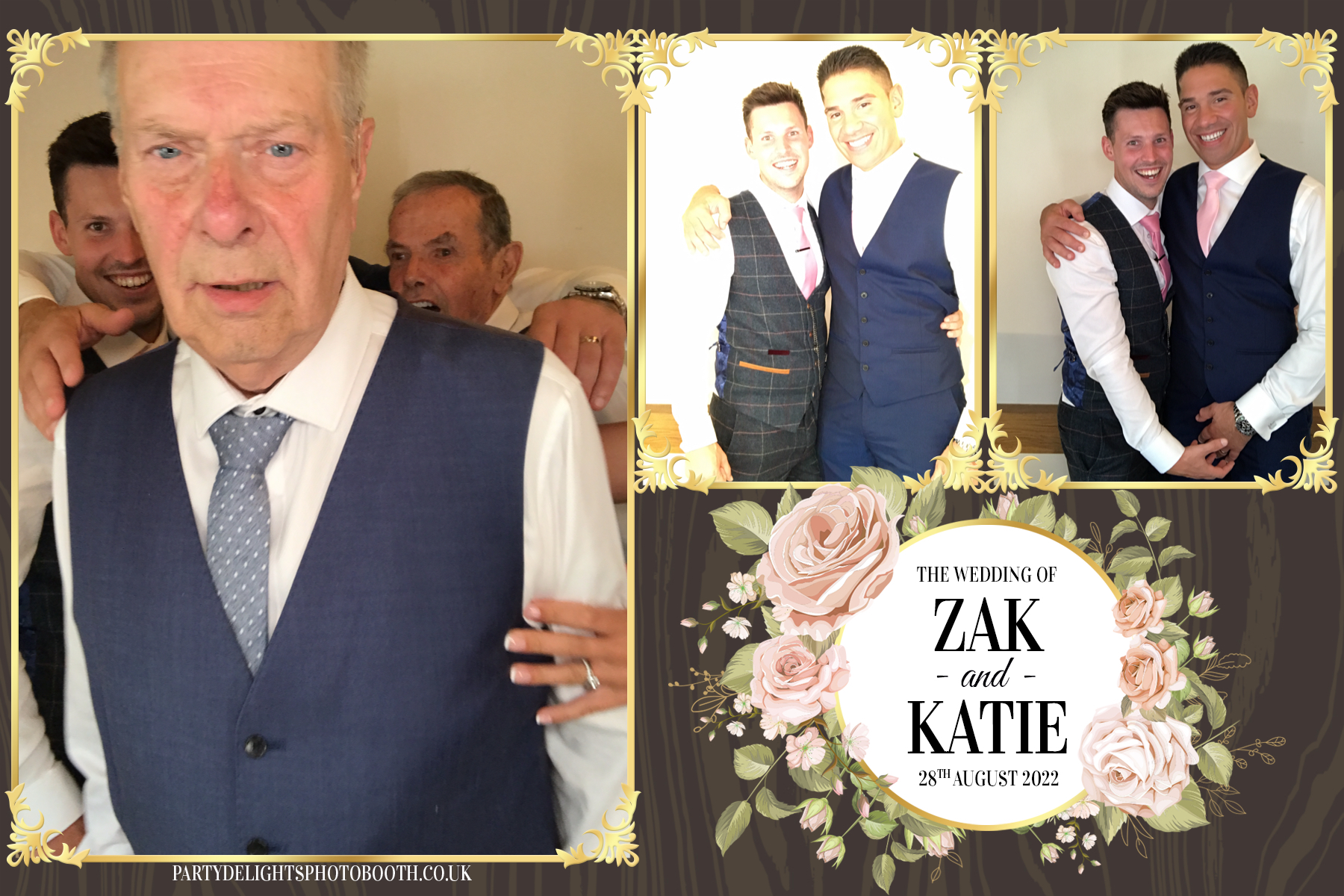 Zak & Katie’s wedding | View more photos from the event at gallery.partydelightsphotobooth.co.uk/u/PartyDelightsPhotoBooth/Zak-Katie’s-wedding