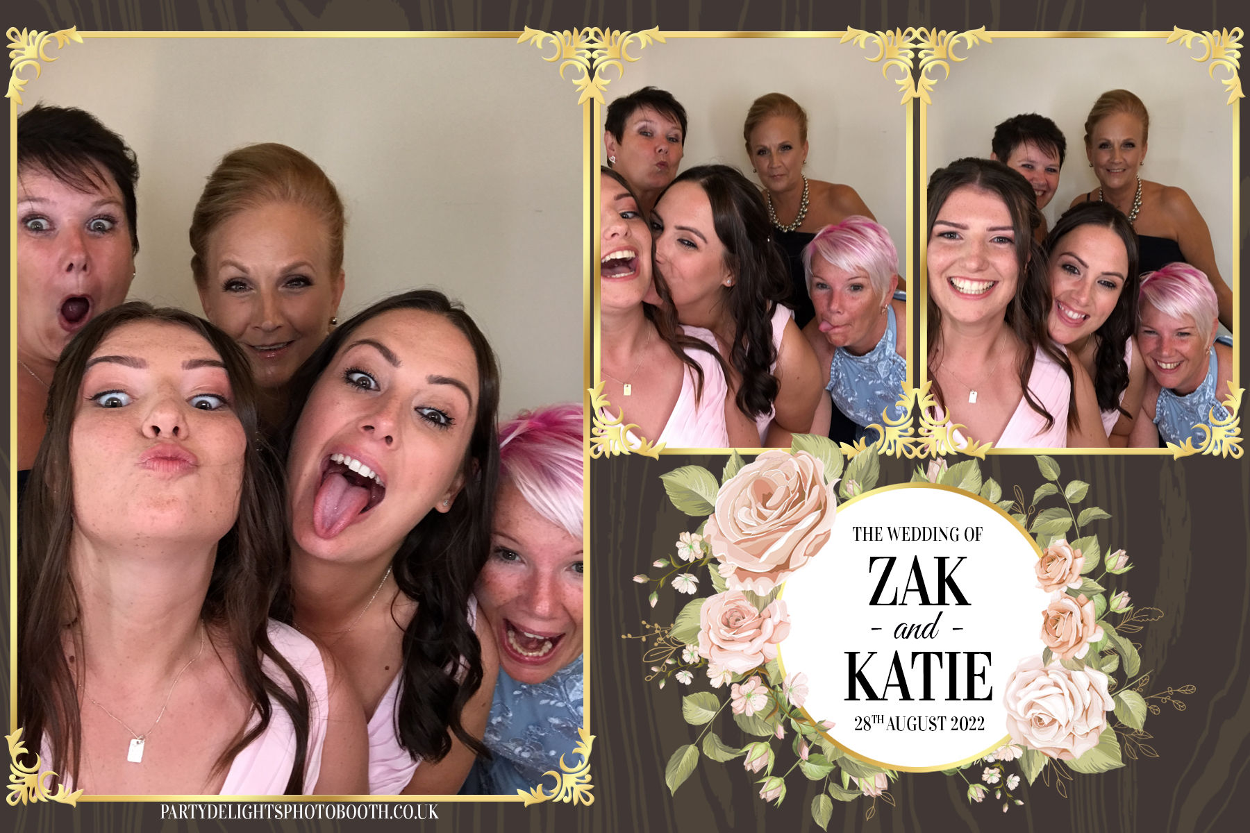 Zak & Katie’s wedding | View more photos from the event at gallery.partydelightsphotobooth.co.uk/u/PartyDelightsPhotoBooth/Zak-Katie’s-wedding