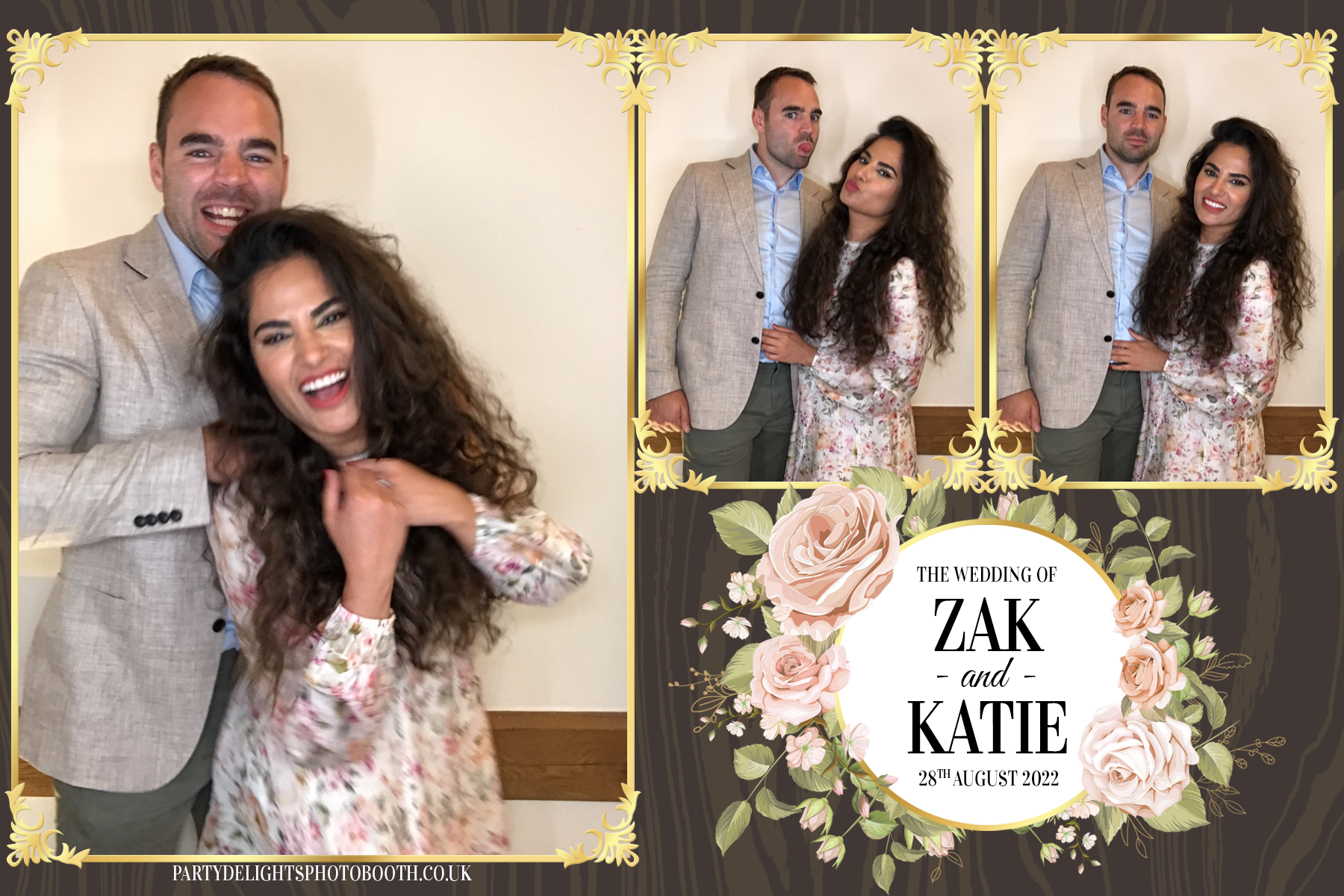 Zak & Katie’s wedding | View more photos from the event at gallery.partydelightsphotobooth.co.uk/u/PartyDelightsPhotoBooth/Zak-Katie’s-wedding