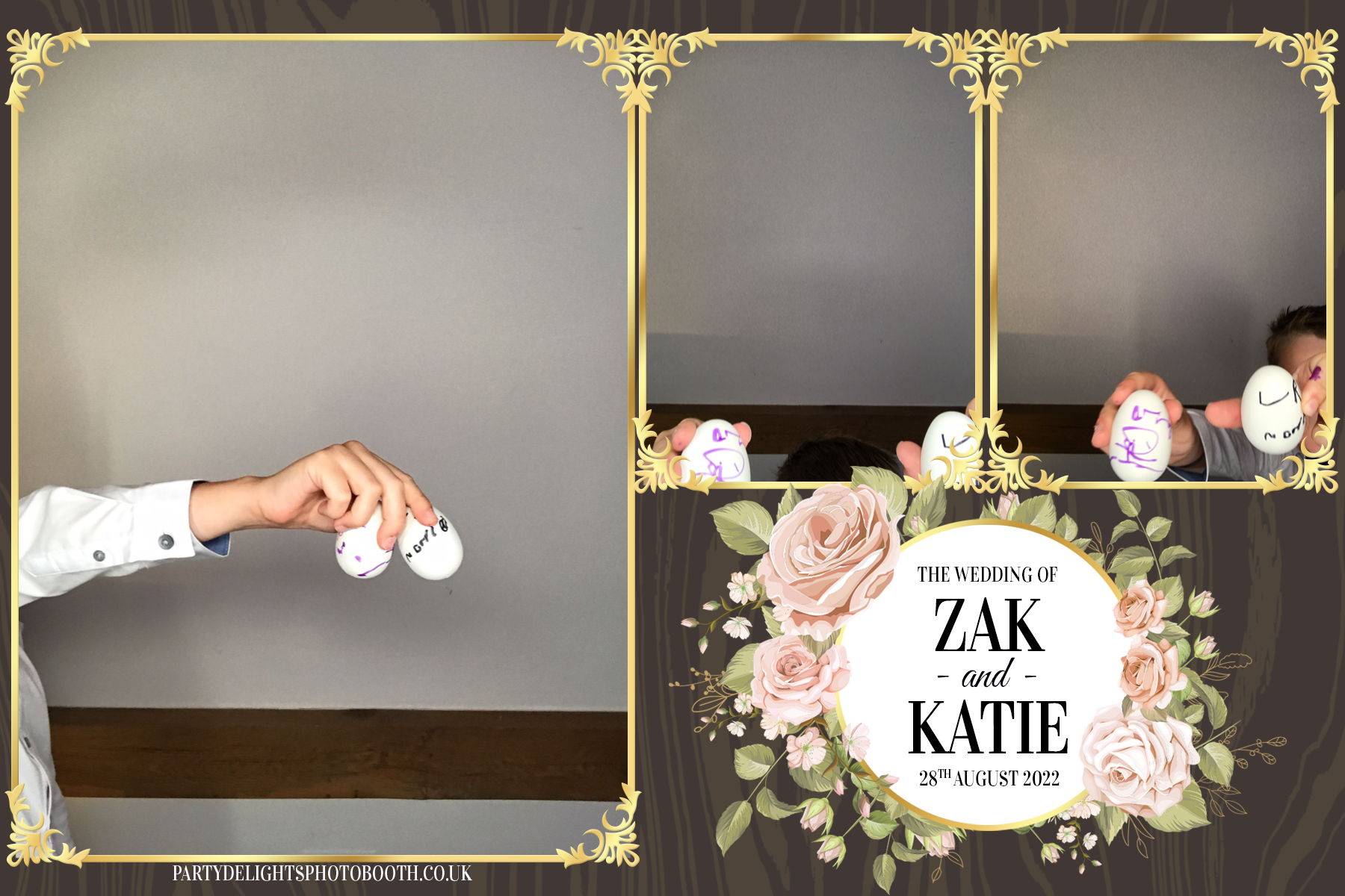 Zak & Katie’s wedding | View more photos from the event at gallery.partydelightsphotobooth.co.uk/u/PartyDelightsPhotoBooth/Zak-Katie’s-wedding
