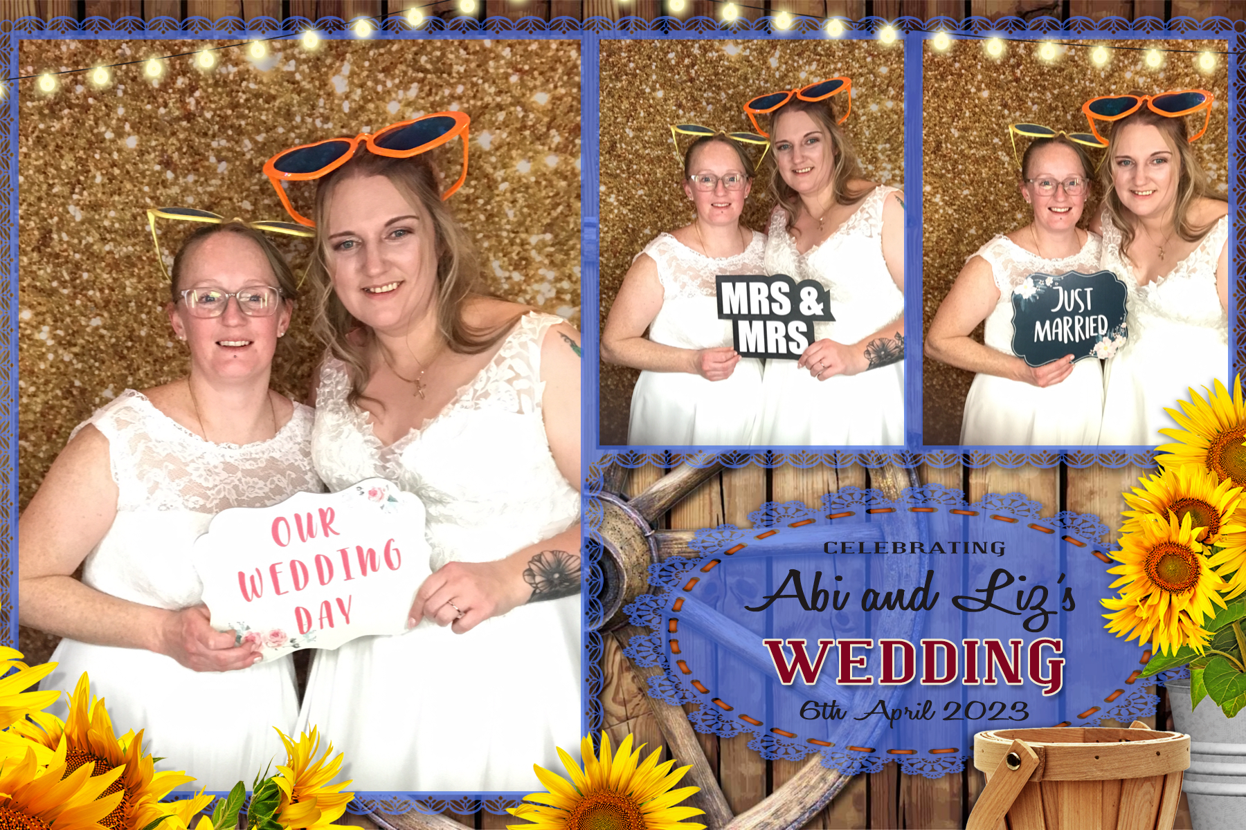 Abi and Liz’s wedding | View more photos from the event at gallery.partydelightsphotobooth.co.uk/u/PartyDelightsPhotoBooth/Abi-and-Liz’s-wedding