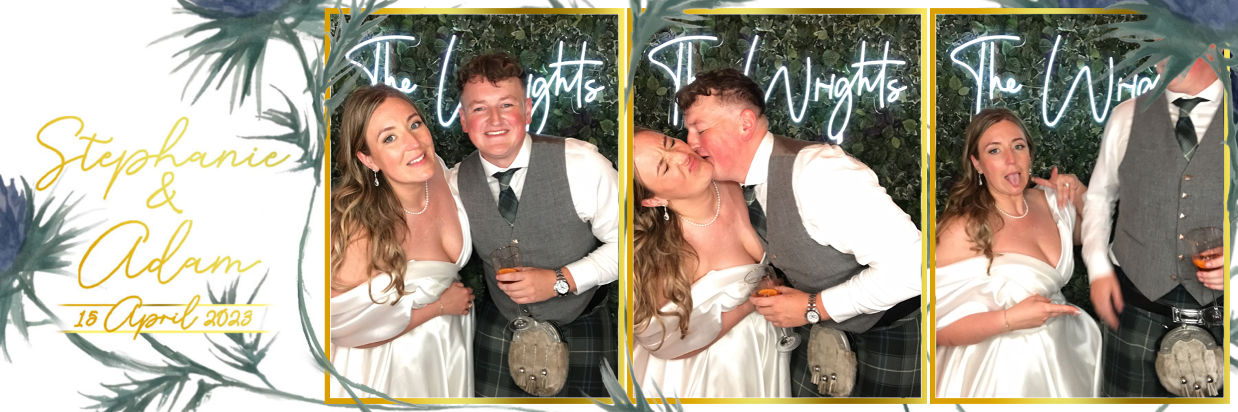 Adam & Stephanie's Wedding | View more photos from the event at gallery.partydelightsphotobooth.co.uk/u/PartyDelightsPhotoBooth/Adam-Stephanies-Wedding