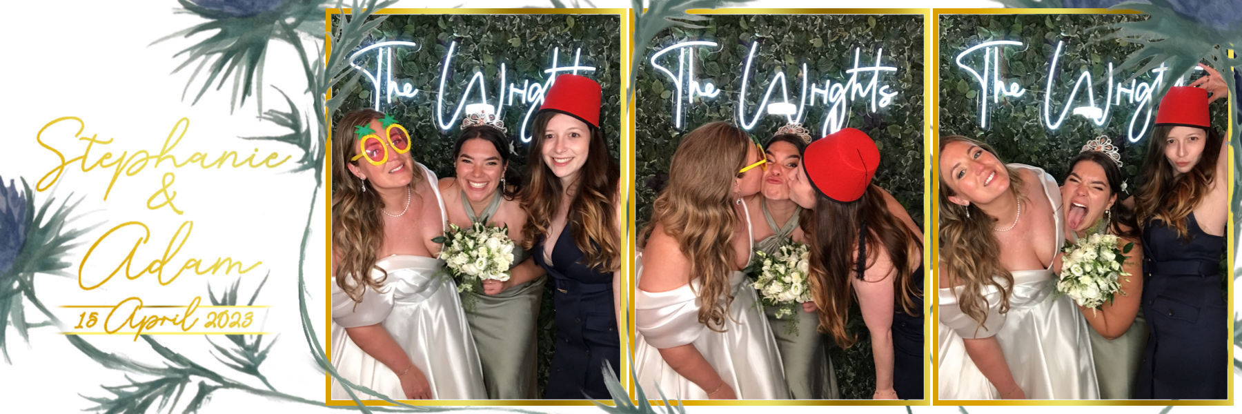 Adam & Stephanie's Wedding | View more photos from the event at gallery.partydelightsphotobooth.co.uk/u/PartyDelightsPhotoBooth/Adam-Stephanies-Wedding