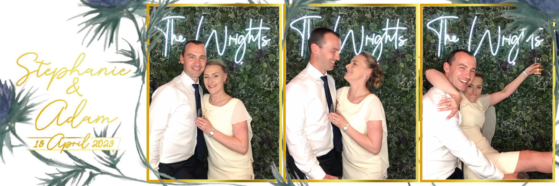 Adam & Stephanie's Wedding | View more photos from the event at gallery.partydelightsphotobooth.co.uk/u/PartyDelightsPhotoBooth/Adam-Stephanies-Wedding