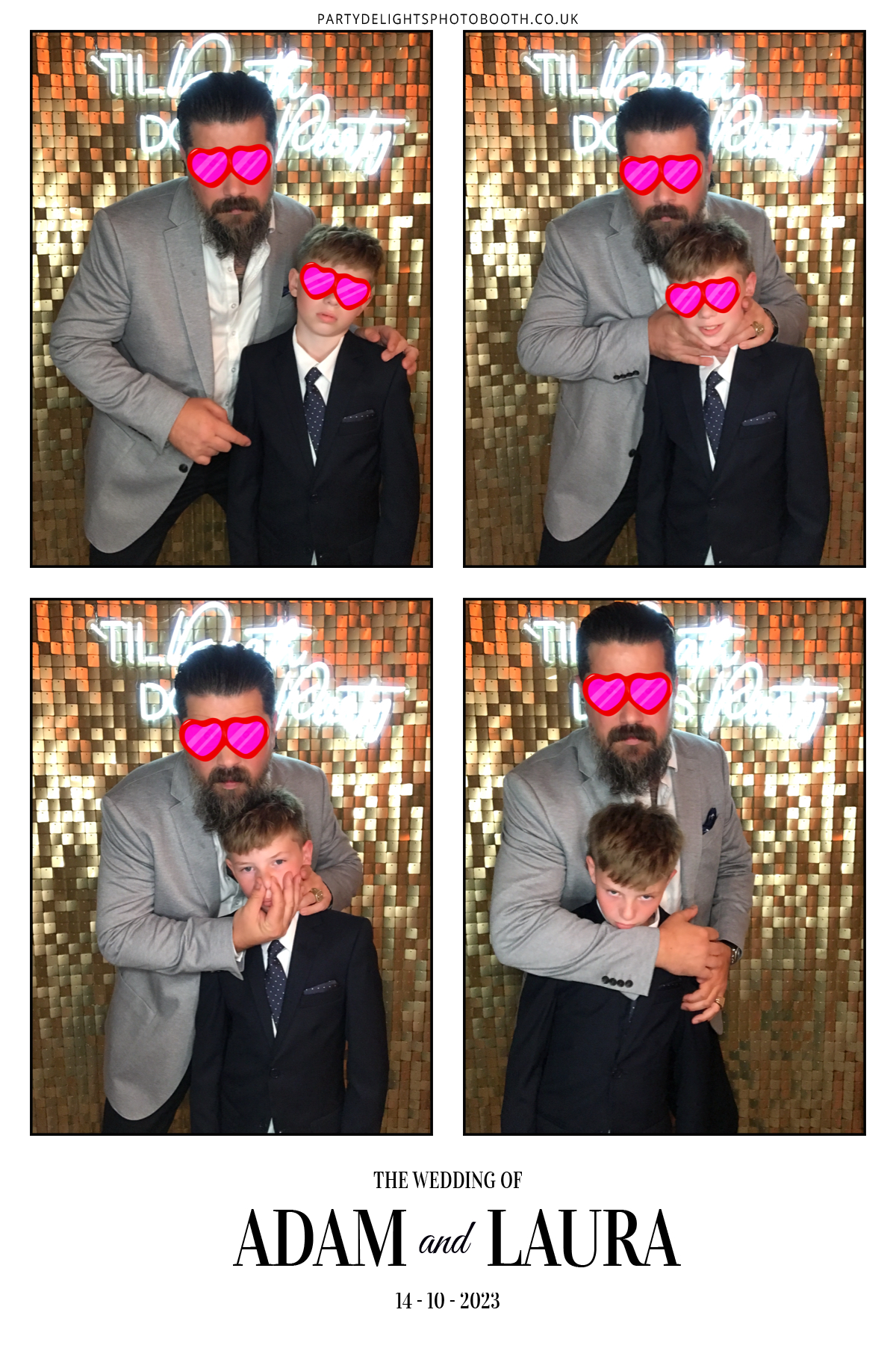Adam and Laura’s Wedding | View more photos from the event at gallery.partydelightsphotobooth.co.uk/u/PartyDelightsPhotoBooth/Adam-and-Laura’s-Wedding