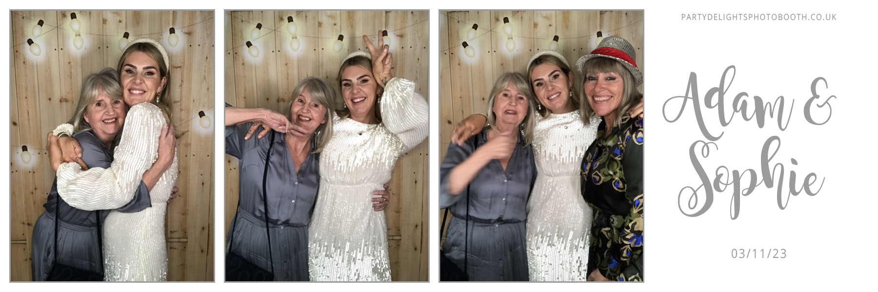 Adam and Sophie’s wedding | View more photos from the event at gallery.partydelightsphotobooth.co.uk/u/PartyDelightsPhotoBooth/Adam-and-Sophie’s-wedding