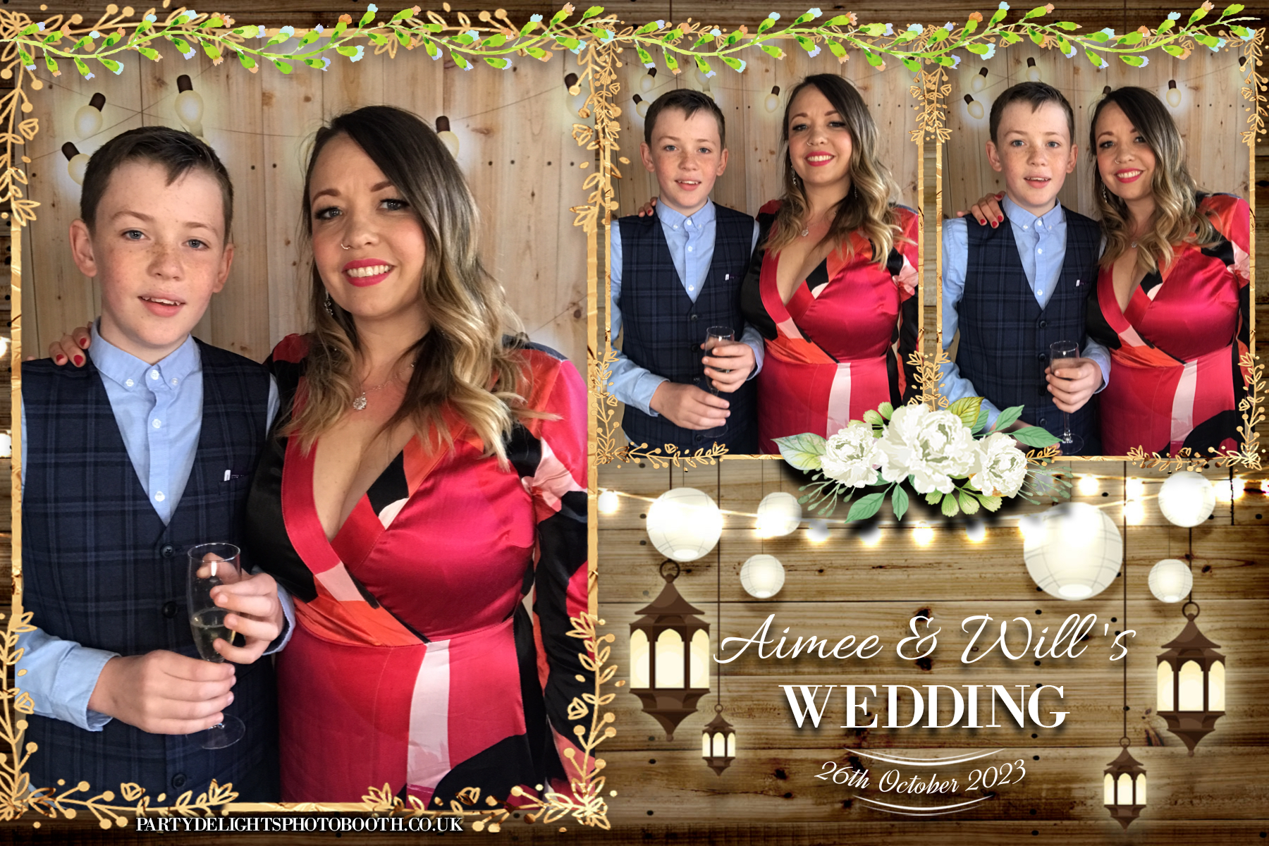 Aimee & Wills' Wedding | View more photos from the event at gallery.partydelightsphotobooth.co.uk/u/PartyDelightsPhotoBooth/Aimee-Wills-Wedding