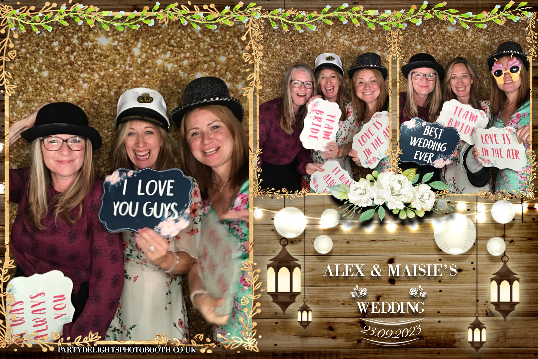 Alex & Maisie’s wedding | View more photos from the event at gallery.partydelightsphotobooth.co.uk/u/PartyDelightsPhotoBooth/Alex-Maisie’s-wedding