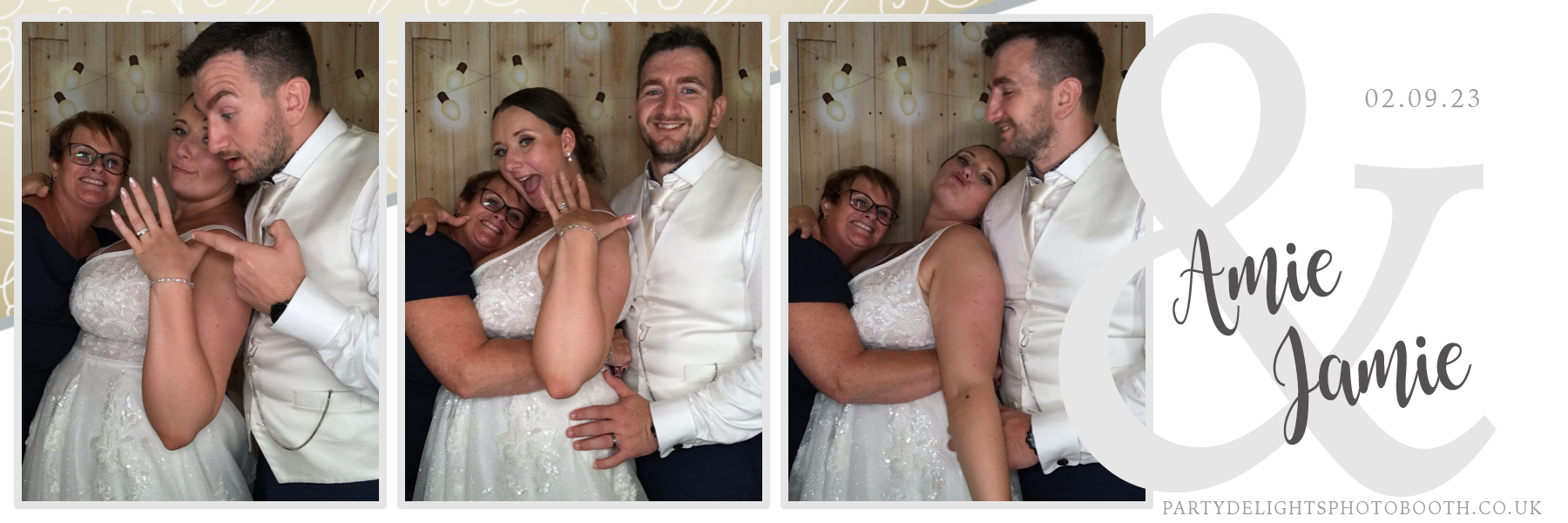 Amie & Jamie’s wedding | View more photos from the event at gallery.partydelightsphotobooth.co.uk/u/PartyDelightsPhotoBooth/Amie-Jamie’s-wedding