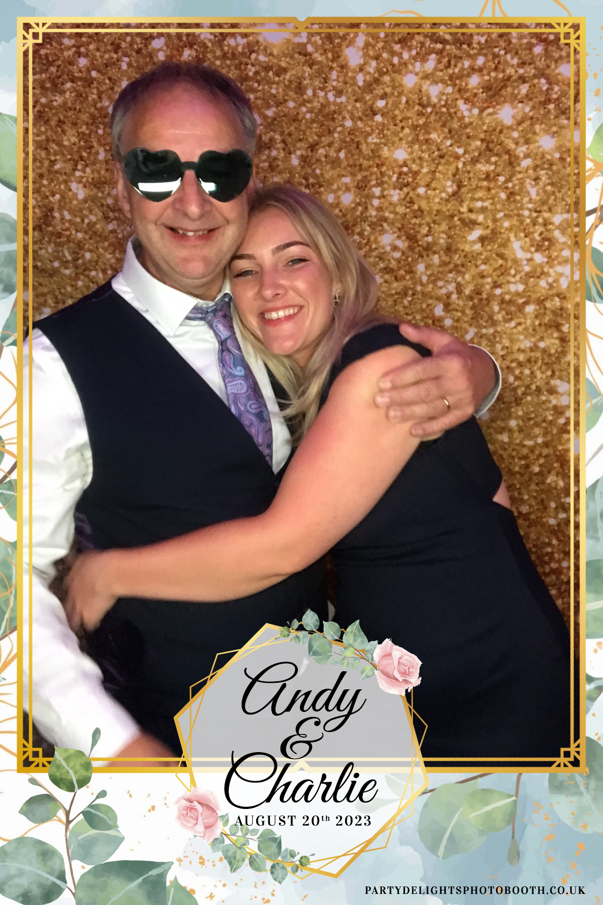 Andy and Charlie's Wedding | View more photos from the event at gallery.partydelightsphotobooth.co.uk/u/PartyDelightsPhotoBooth/Andy-and-Charlies-Wedding