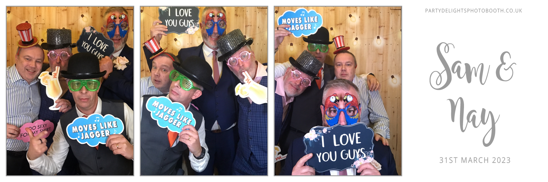 Audet Wedding | View more photos from the event at gallery.partydelightsphotobooth.co.uk/u/PartyDelightsPhotoBooth/Audet-Wedding
