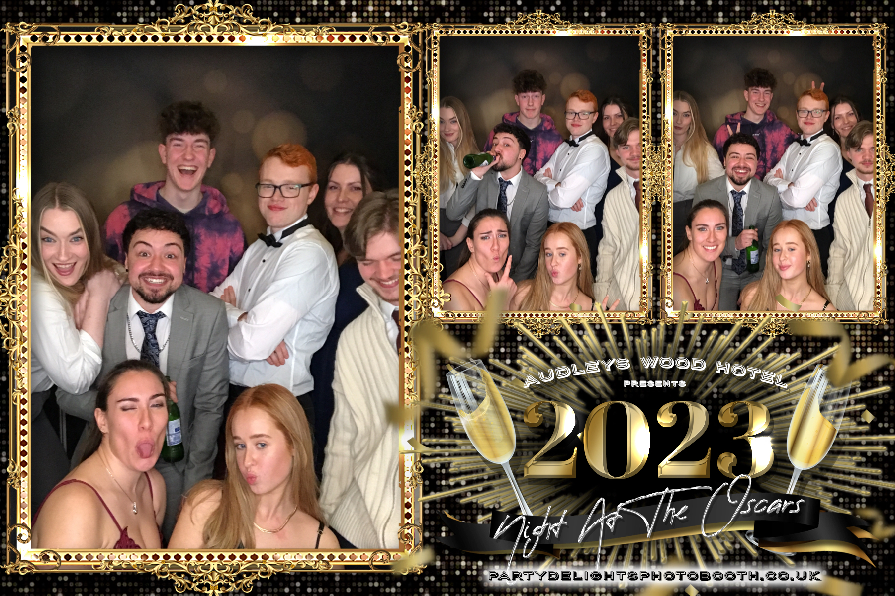 Audleys Wood Hotel - Oscars Red carpet Staff Party 2023 | View more photos from the event at gallery.partydelightsphotobooth.co.uk/u/PartyDelightsPhotoBooth/Audleys-Wood-Hotel-Oscars-Red-carpet-Staff-Party-2023