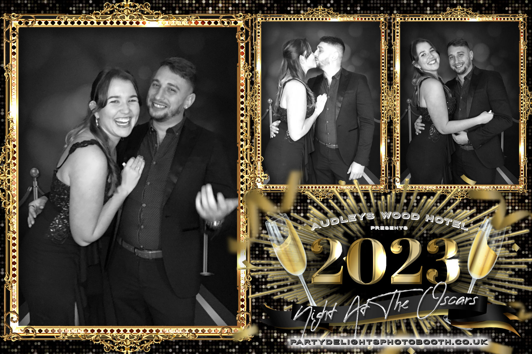 Audleys Wood Hotel - Oscars Red carpet Staff Party 2023 | View more photos from the event at gallery.partydelightsphotobooth.co.uk/u/PartyDelightsPhotoBooth/Audleys-Wood-Hotel-Oscars-Red-carpet-Staff-Party-2023