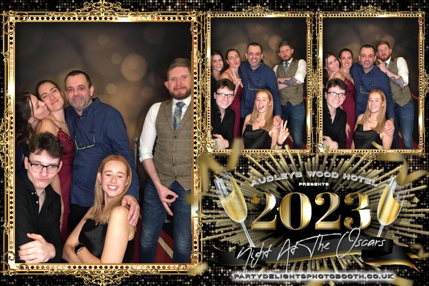 Audleys Wood Hotel - Oscars Red carpet Staff Party 2023 | View more photos from the event at gallery.partydelightsphotobooth.co.uk/u/PartyDelightsPhotoBooth/Audleys-Wood-Hotel-Oscars-Red-carpet-Staff-Party-2023