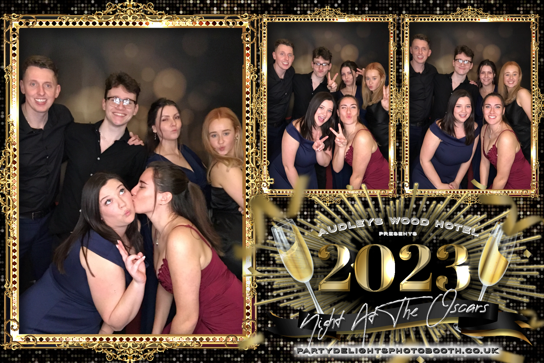Audleys Wood Hotel - Oscars Red carpet Staff Party 2023 | View more photos from the event at gallery.partydelightsphotobooth.co.uk/u/PartyDelightsPhotoBooth/Audleys-Wood-Hotel-Oscars-Red-carpet-Staff-Party-2023