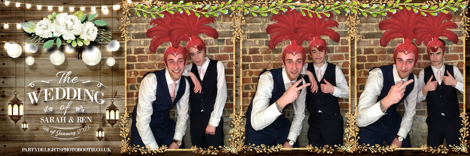 Ben and Sarah’s wedding | View more photos from the event at gallery.partydelightsphotobooth.co.uk/u/PartyDelightsPhotoBooth/Ben-and-Sarah’s-wedding