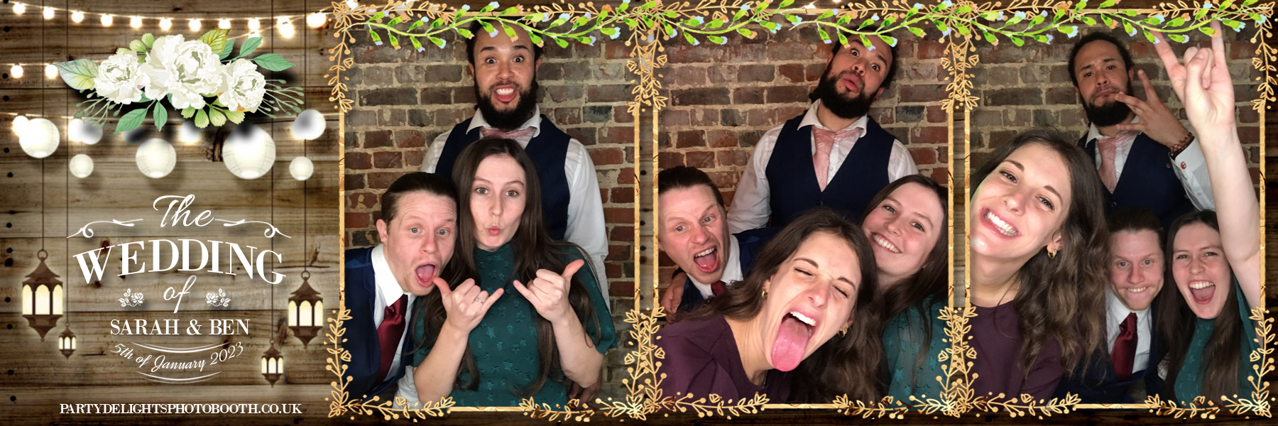 Ben and Sarah’s wedding | View more photos from the event at gallery.partydelightsphotobooth.co.uk/u/PartyDelightsPhotoBooth/Ben-and-Sarah’s-wedding