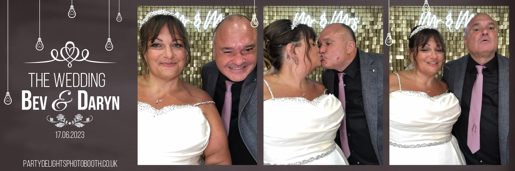 Bev & Daryn’s Wedding | View more photos from the event at gallery.partydelightsphotobooth.co.uk/u/PartyDelightsPhotoBooth/Bev-Daryn’s-Wedding