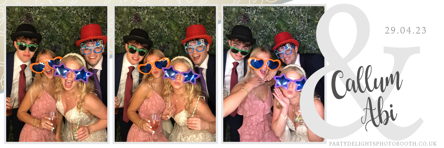 Callum and Abi's Wedding | View more photos from the event at gallery.partydelightsphotobooth.co.uk/u/PartyDelightsPhotoBooth/Callum-and-Abis-Wedding