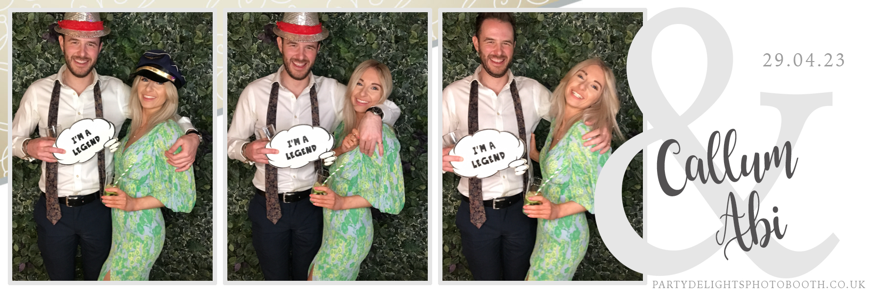 Callum and Abi's Wedding | View more photos from the event at gallery.partydelightsphotobooth.co.uk/u/PartyDelightsPhotoBooth/Callum-and-Abis-Wedding
