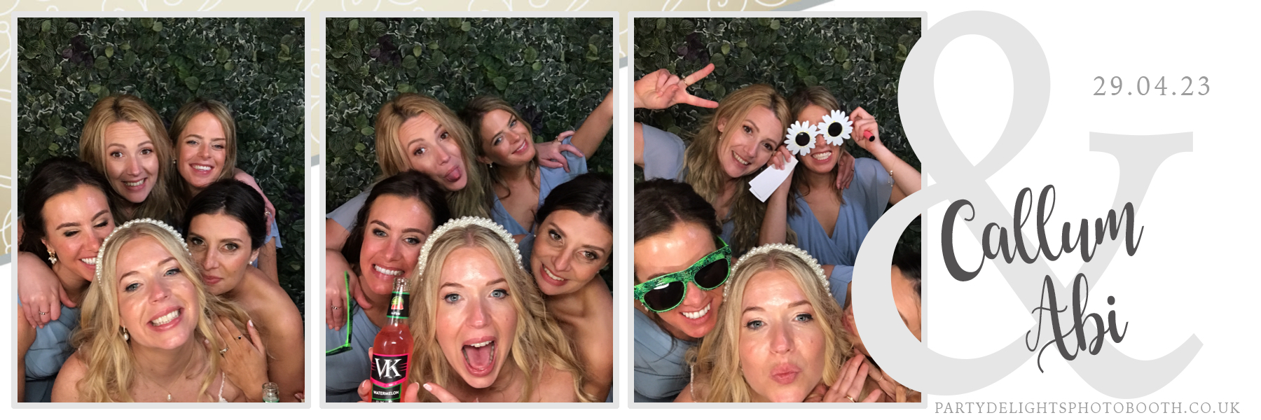 Callum and Abi's Wedding | View more photos from the event at gallery.partydelightsphotobooth.co.uk/u/PartyDelightsPhotoBooth/Callum-and-Abis-Wedding
