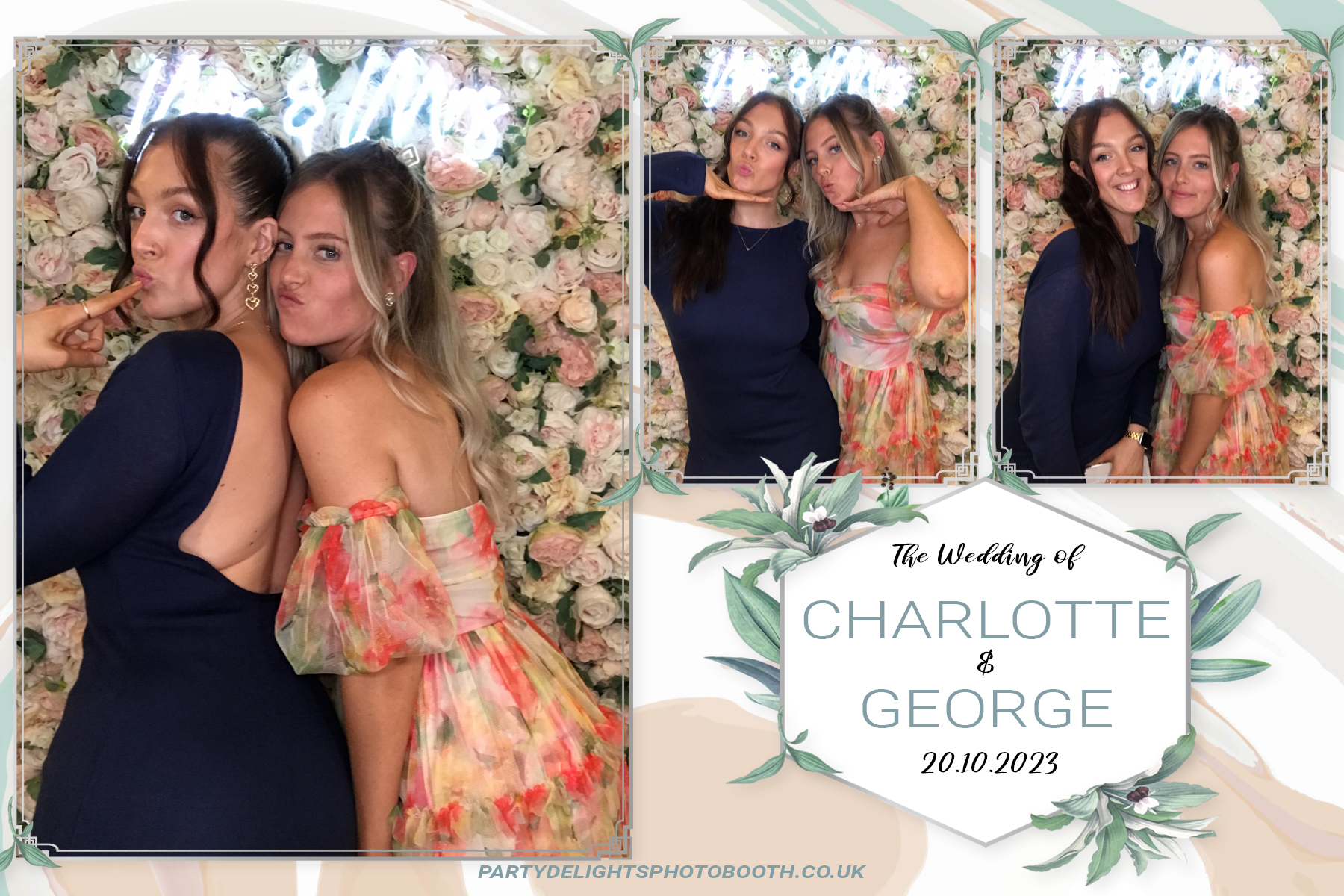 Charlotte & George's Wedding | View more photos from the event at gallery.partydelightsphotobooth.co.uk/u/PartyDelightsPhotoBooth/Charlotte-Georges-Wedding
