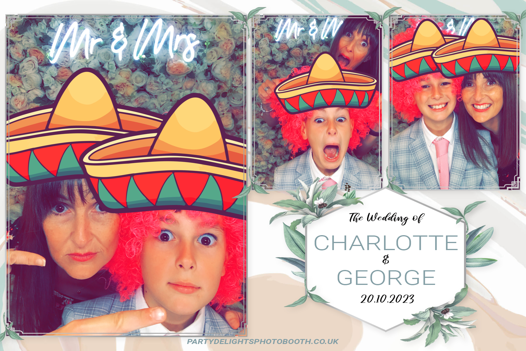 Charlotte & George's Wedding | View more photos from the event at gallery.partydelightsphotobooth.co.uk/u/PartyDelightsPhotoBooth/Charlotte-Georges-Wedding