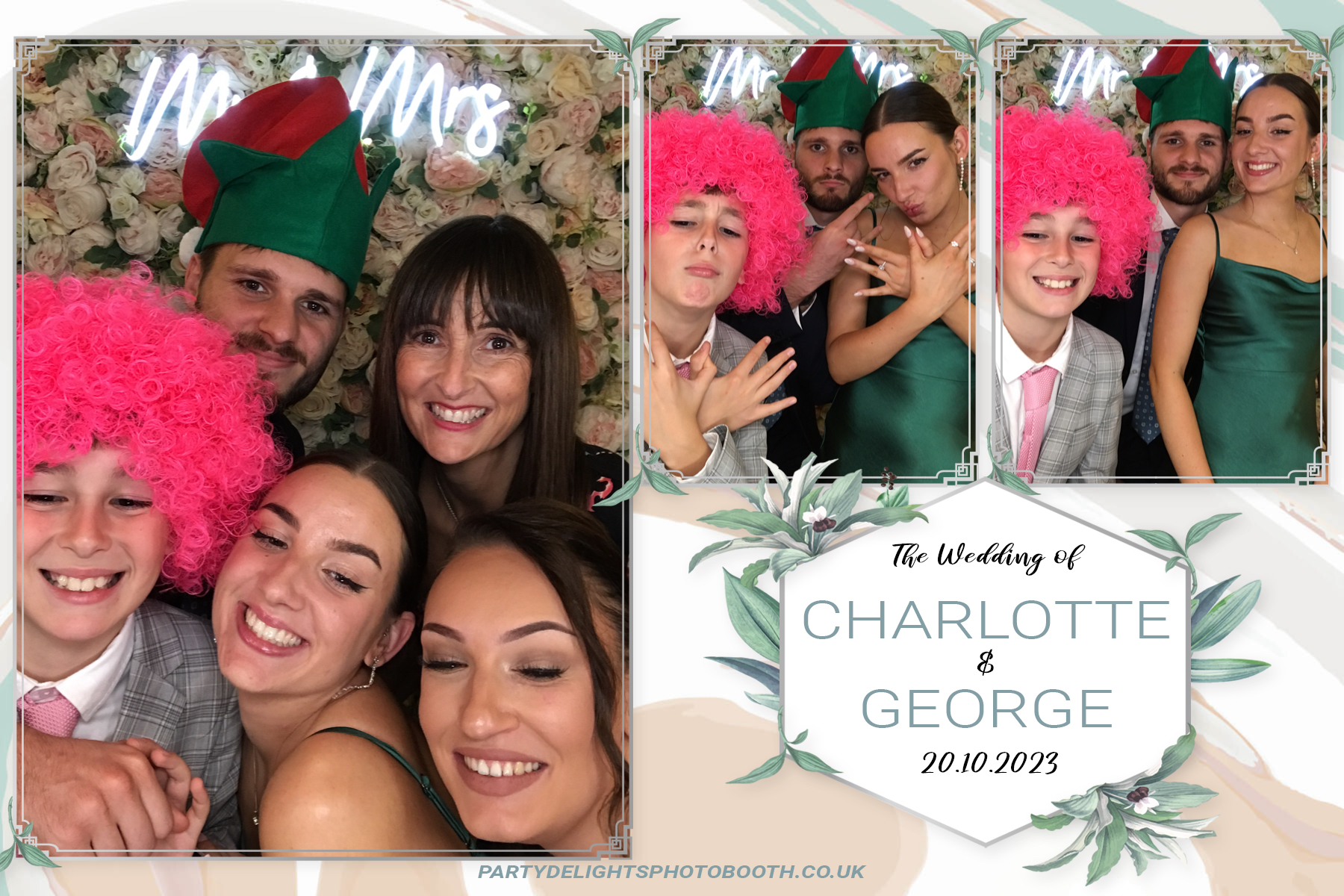 Charlotte & George's Wedding | View more photos from the event at gallery.partydelightsphotobooth.co.uk/u/PartyDelightsPhotoBooth/Charlotte-Georges-Wedding