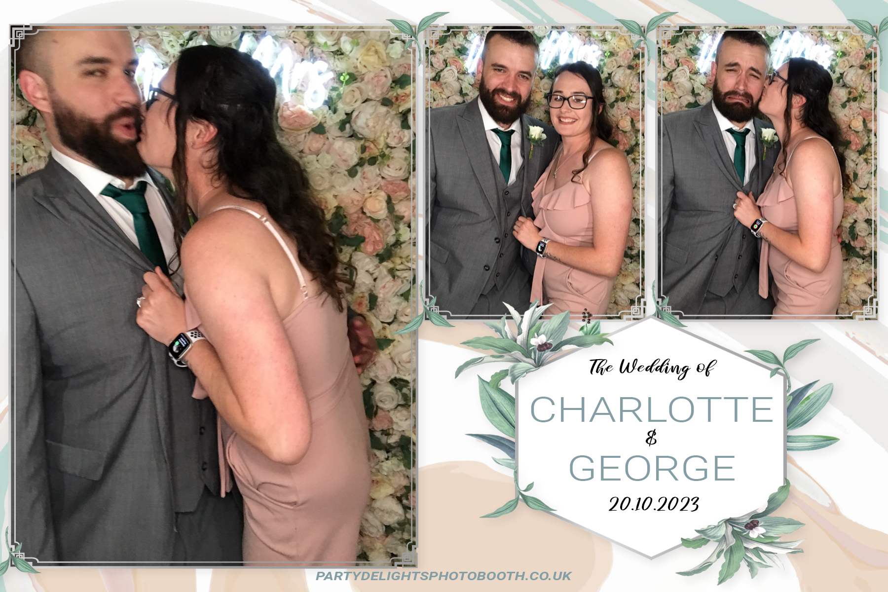 Charlotte & George's Wedding | View more photos from the event at gallery.partydelightsphotobooth.co.uk/u/PartyDelightsPhotoBooth/Charlotte-Georges-Wedding