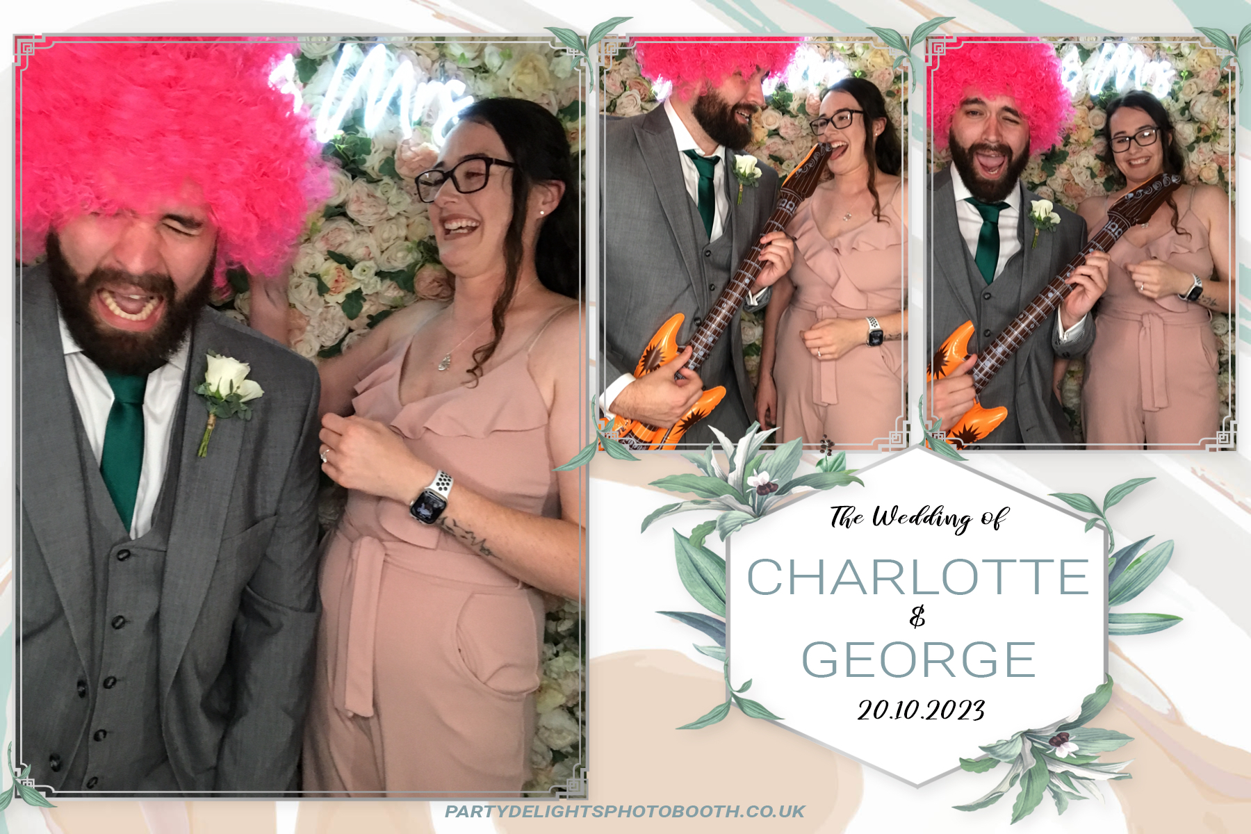 Charlotte & George's Wedding | View more photos from the event at gallery.partydelightsphotobooth.co.uk/u/PartyDelightsPhotoBooth/Charlotte-Georges-Wedding