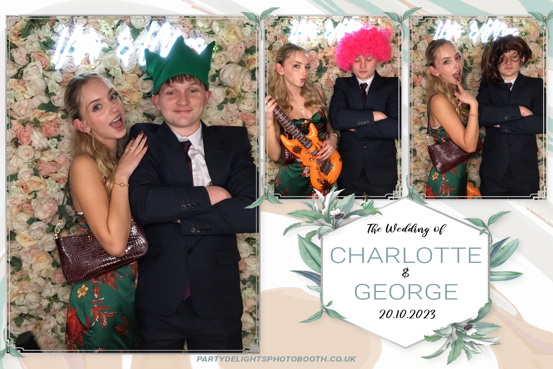 Charlotte & George's Wedding | View more photos from the event at gallery.partydelightsphotobooth.co.uk/u/PartyDelightsPhotoBooth/Charlotte-Georges-Wedding
