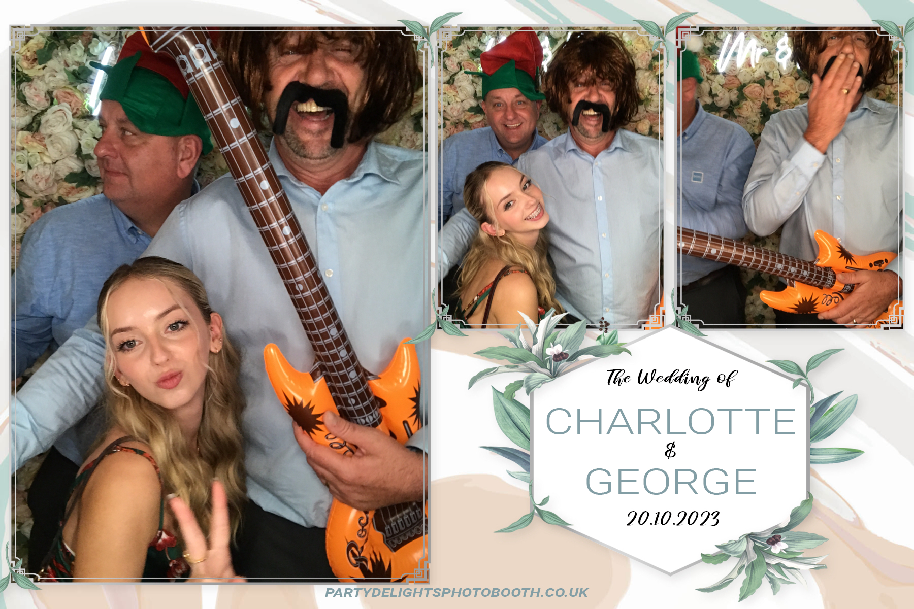 Charlotte & George's Wedding | View more photos from the event at gallery.partydelightsphotobooth.co.uk/u/PartyDelightsPhotoBooth/Charlotte-Georges-Wedding