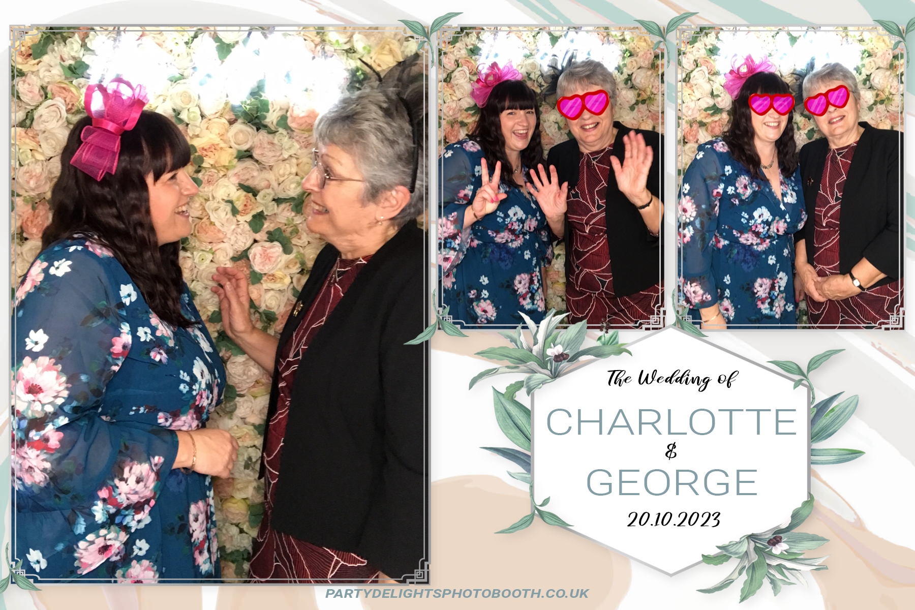 Charlotte & George's Wedding | View more photos from the event at gallery.partydelightsphotobooth.co.uk/u/PartyDelightsPhotoBooth/Charlotte-Georges-Wedding