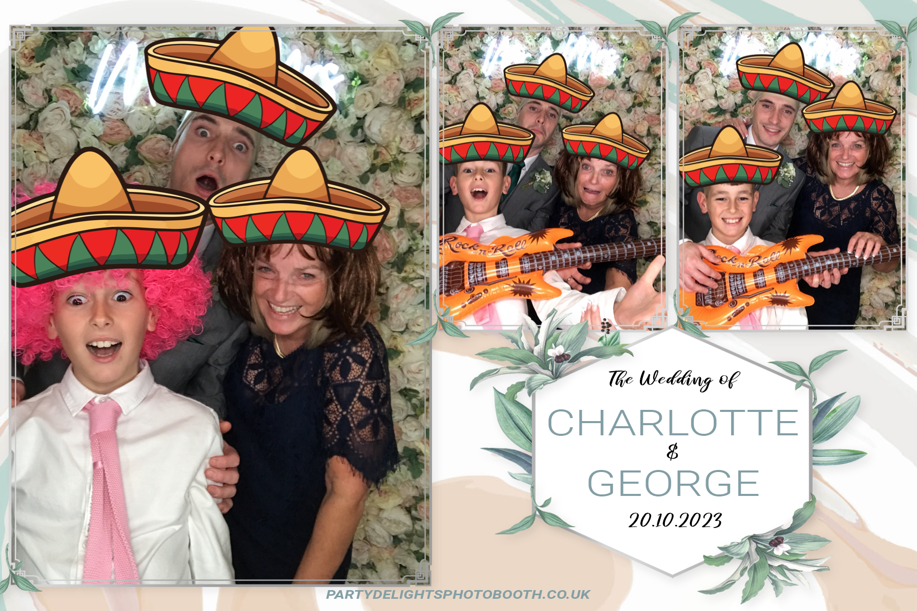 Charlotte & George's Wedding | View more photos from the event at gallery.partydelightsphotobooth.co.uk/u/PartyDelightsPhotoBooth/Charlotte-Georges-Wedding