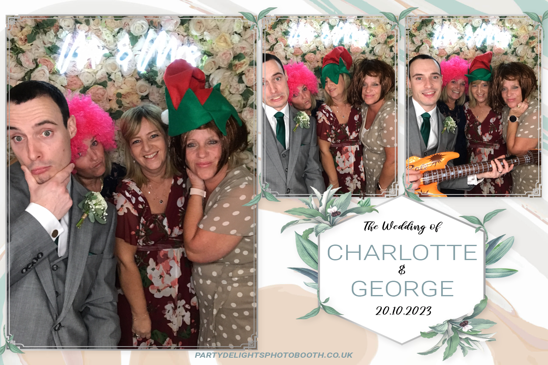 Charlotte & George's Wedding | View more photos from the event at gallery.partydelightsphotobooth.co.uk/u/PartyDelightsPhotoBooth/Charlotte-Georges-Wedding