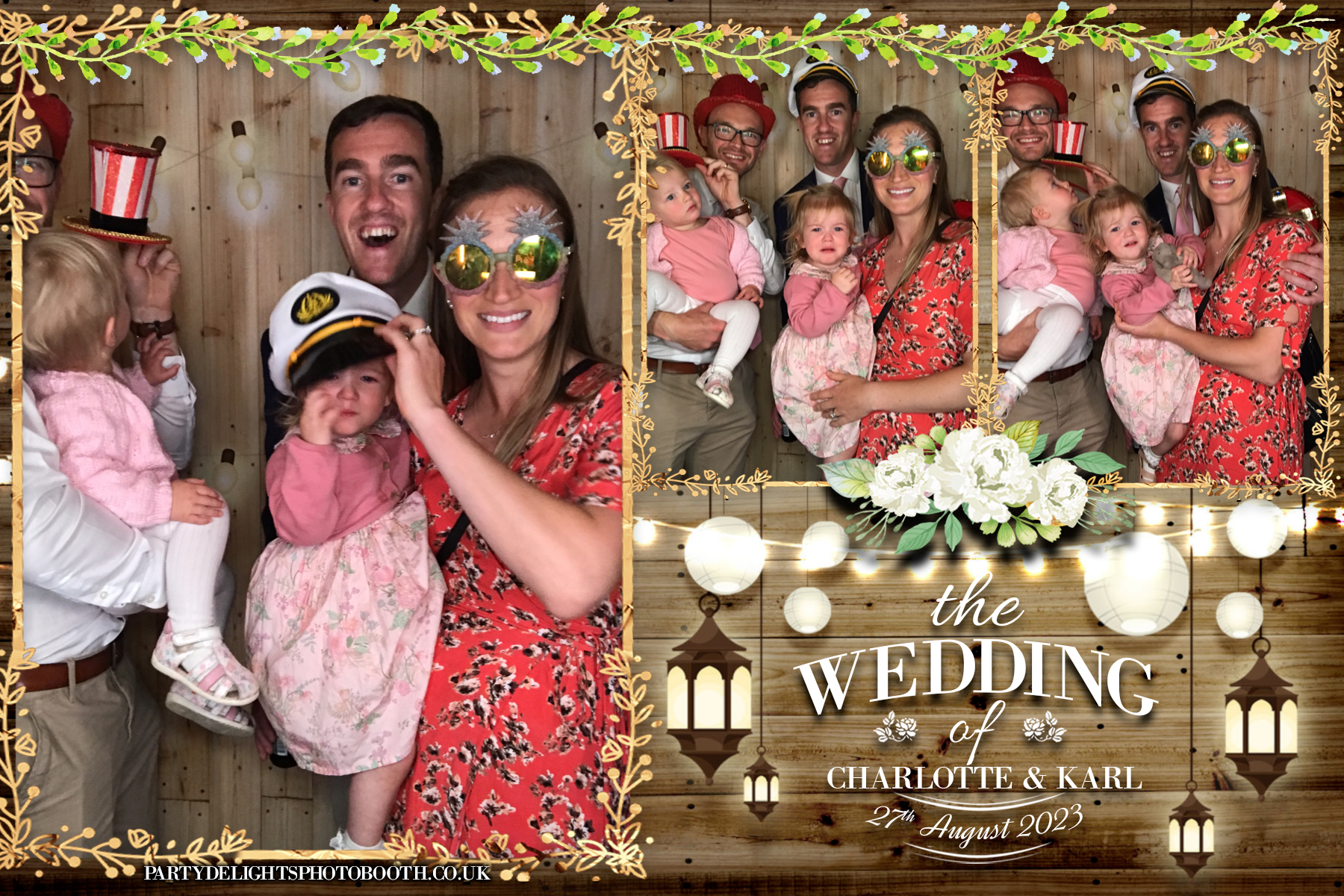 Charlotte & Karl’s wedding | View more photos from the event at gallery.partydelightsphotobooth.co.uk/u/PartyDelightsPhotoBooth/Charlotte-Karl’s-wedding