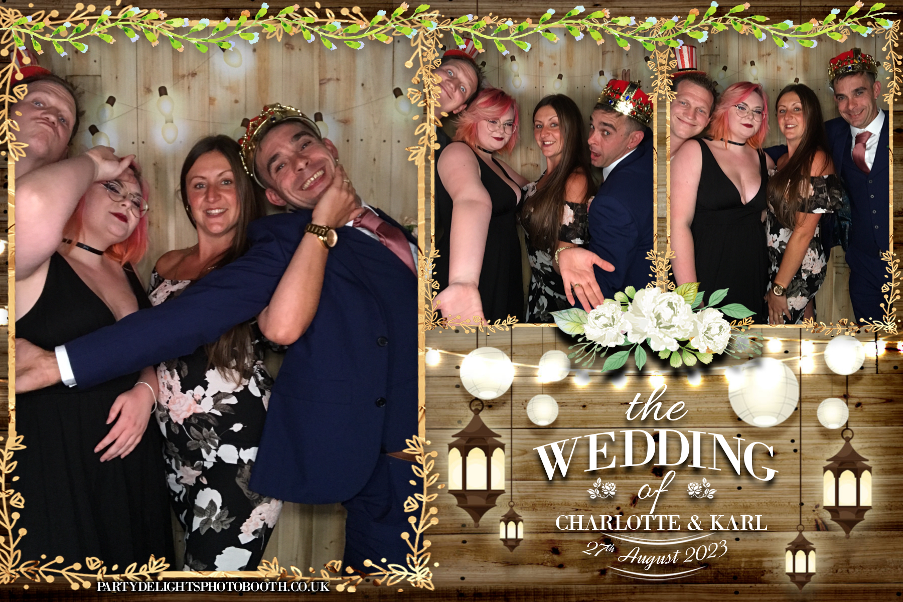 Charlotte & Karl’s wedding | View more photos from the event at gallery.partydelightsphotobooth.co.uk/u/PartyDelightsPhotoBooth/Charlotte-Karl’s-wedding