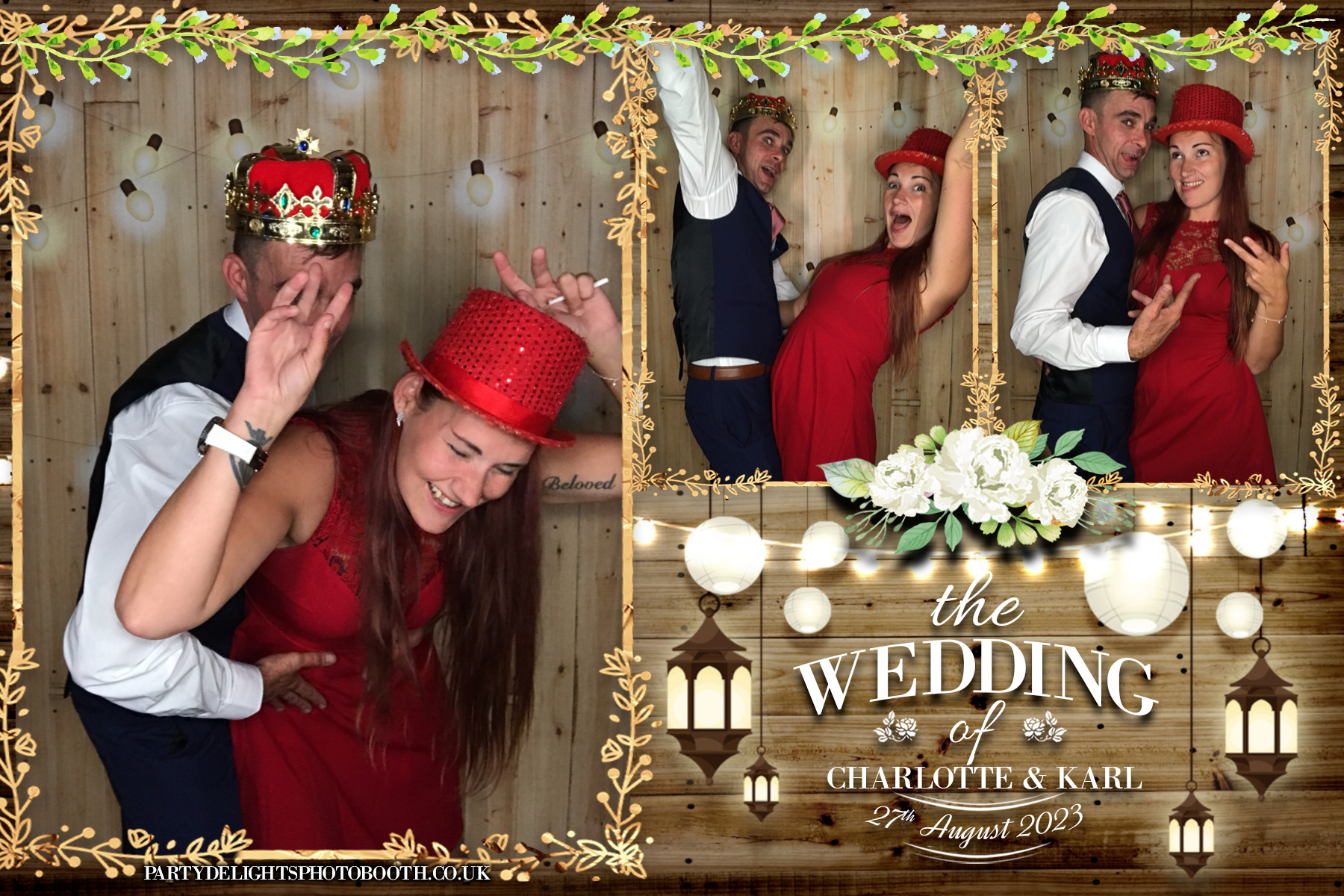 Charlotte & Karl’s wedding | View more photos from the event at gallery.partydelightsphotobooth.co.uk/u/PartyDelightsPhotoBooth/Charlotte-Karl’s-wedding