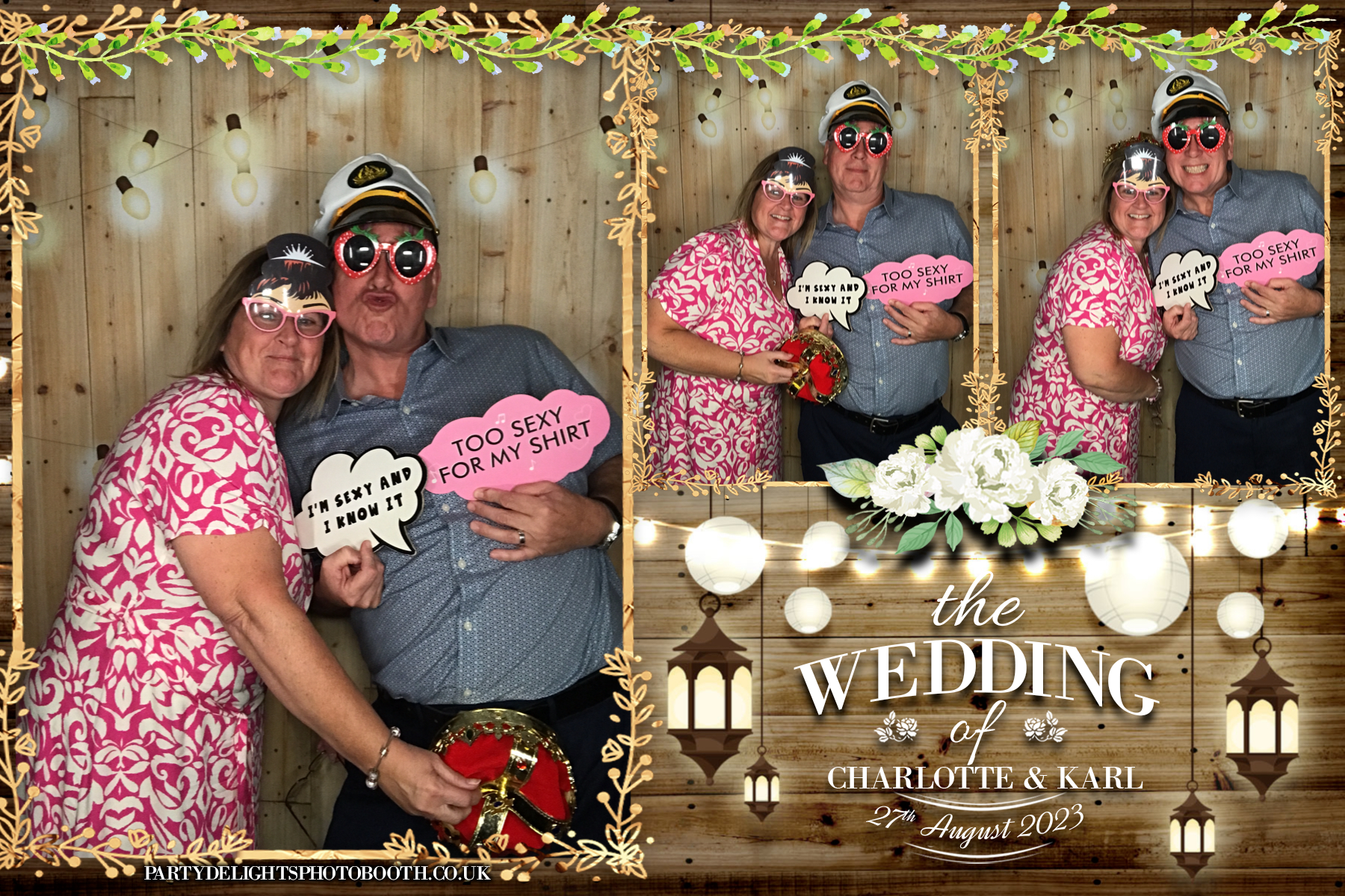 Charlotte & Karl’s wedding | View more photos from the event at gallery.partydelightsphotobooth.co.uk/u/PartyDelightsPhotoBooth/Charlotte-Karl’s-wedding