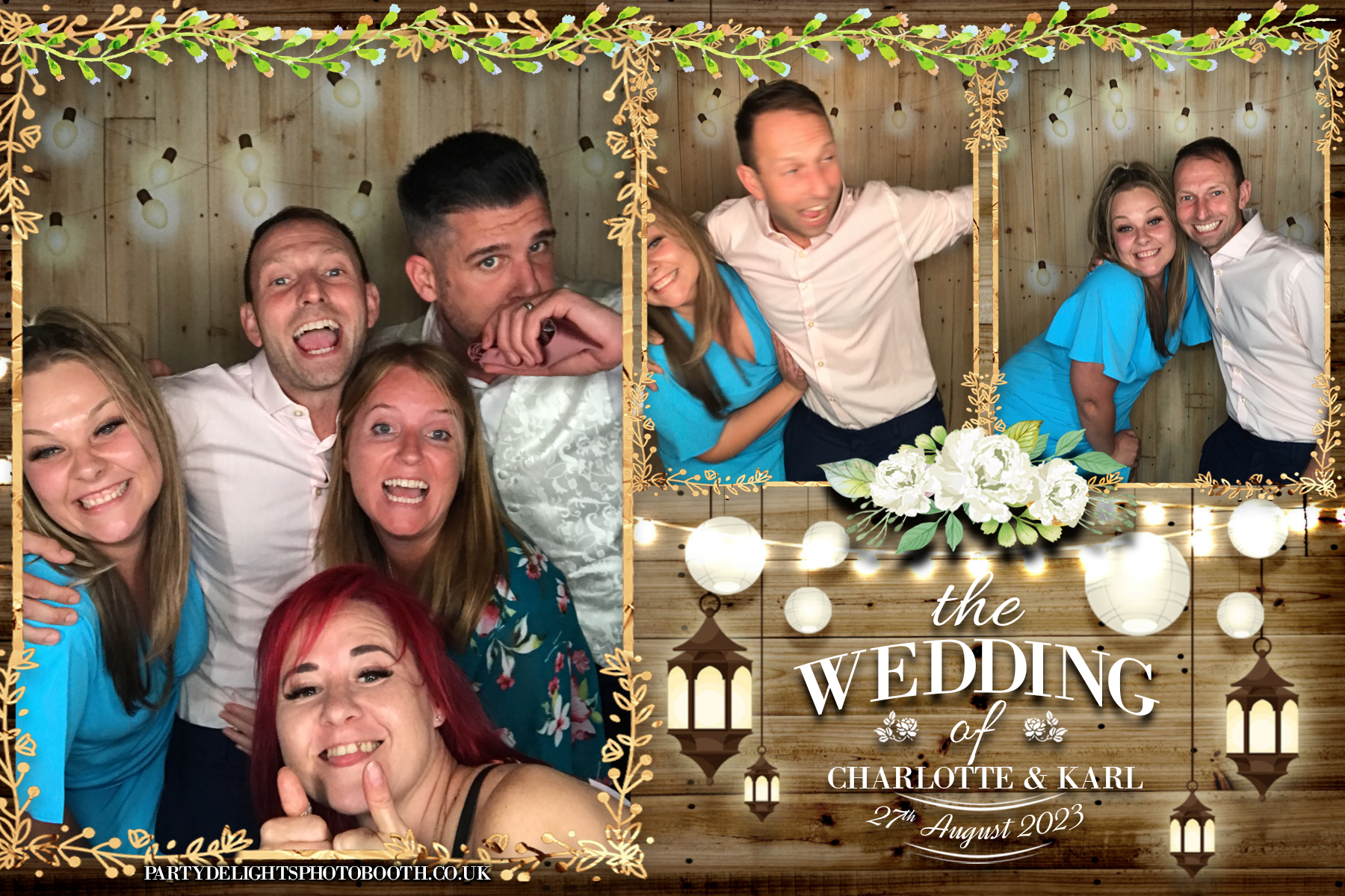 Charlotte & Karl’s wedding | View more photos from the event at gallery.partydelightsphotobooth.co.uk/u/PartyDelightsPhotoBooth/Charlotte-Karl’s-wedding