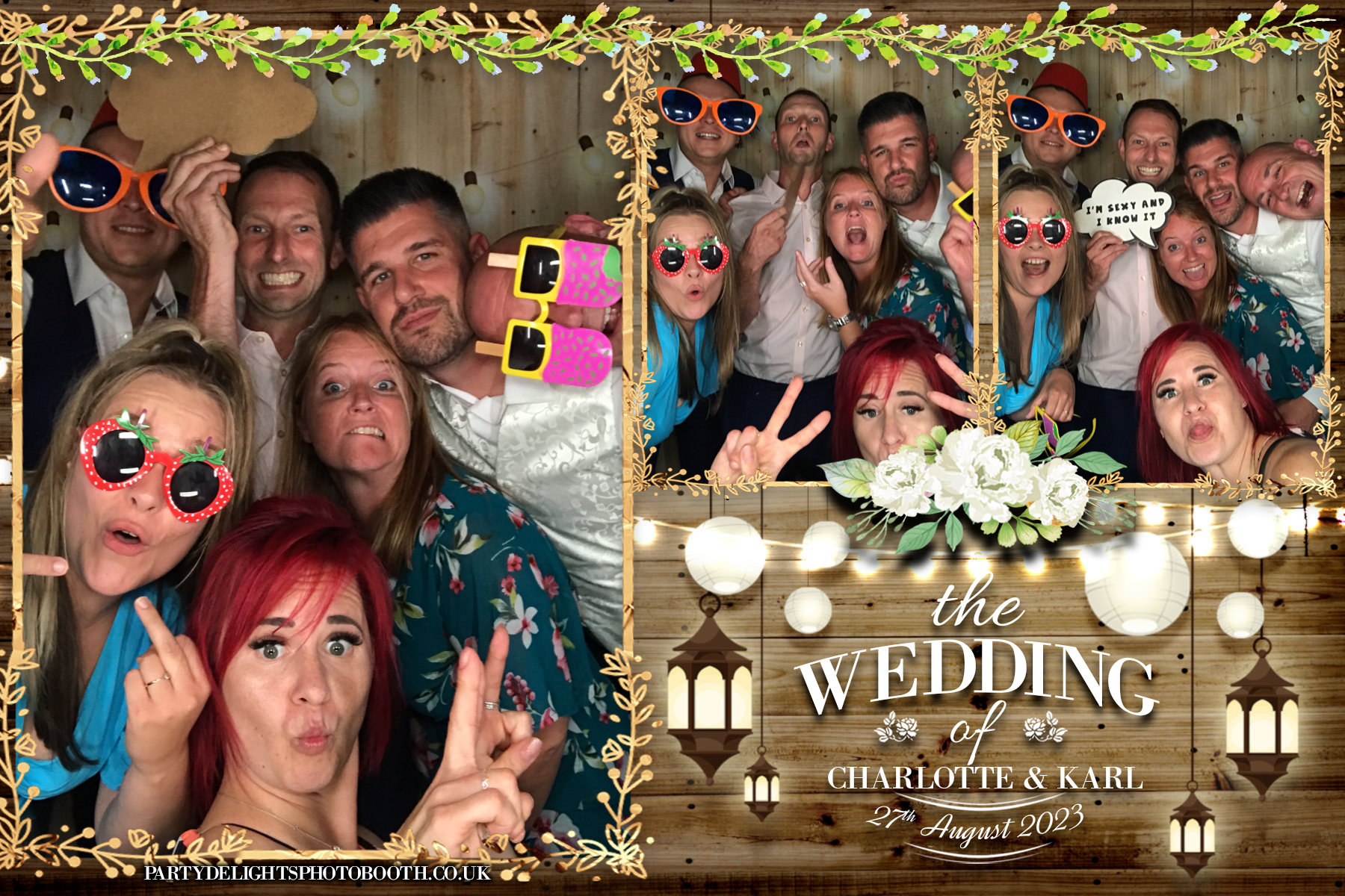 Charlotte & Karl’s wedding | View more photos from the event at gallery.partydelightsphotobooth.co.uk/u/PartyDelightsPhotoBooth/Charlotte-Karl’s-wedding