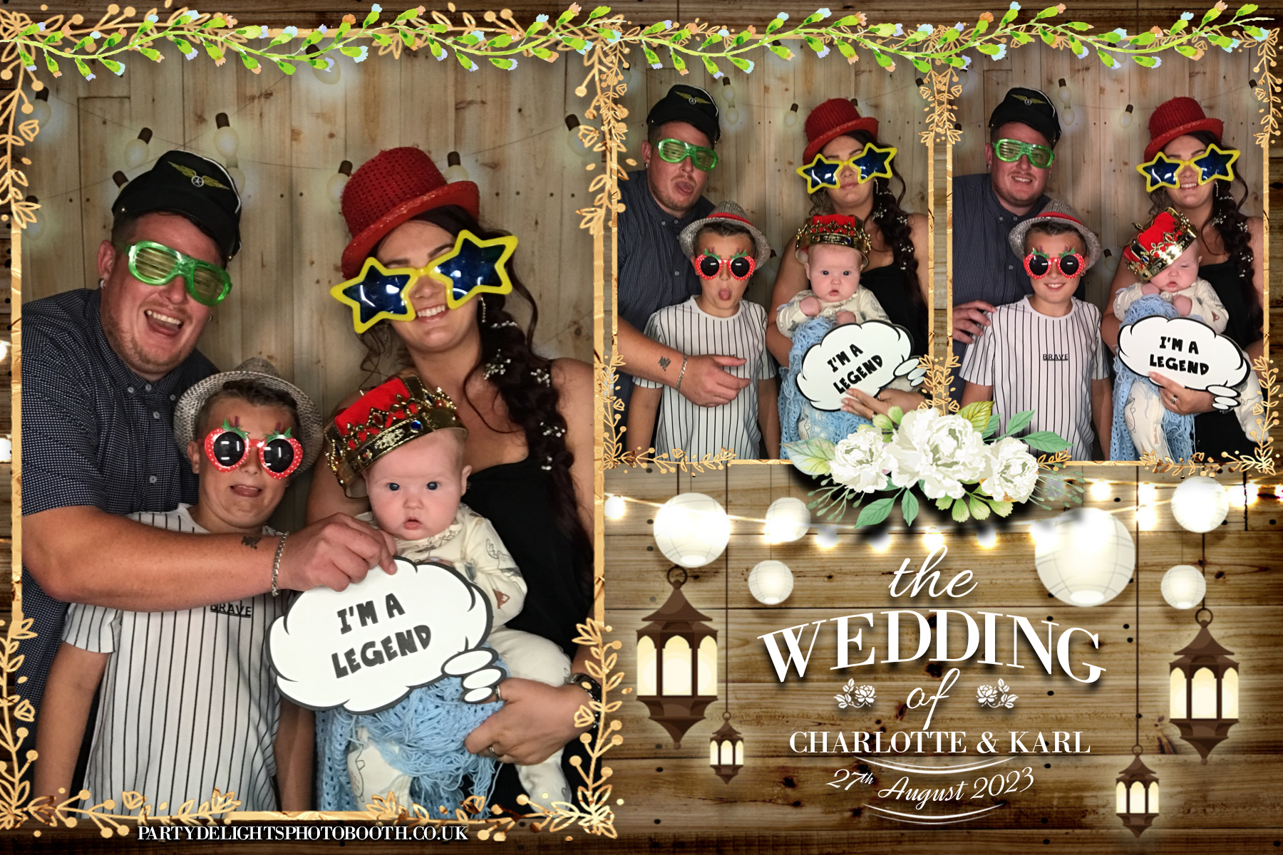 Charlotte & Karl’s wedding | View more photos from the event at gallery.partydelightsphotobooth.co.uk/u/PartyDelightsPhotoBooth/Charlotte-Karl’s-wedding