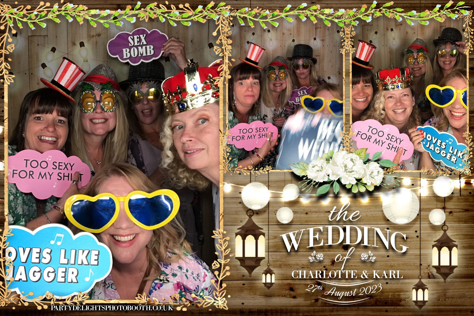 Charlotte & Karl’s wedding | View more photos from the event at gallery.partydelightsphotobooth.co.uk/u/PartyDelightsPhotoBooth/Charlotte-Karl’s-wedding