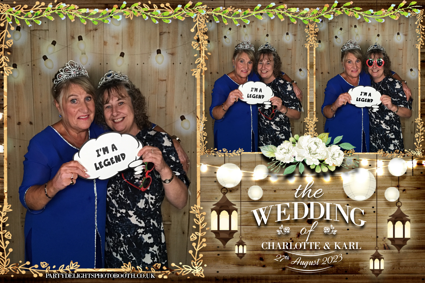 Charlotte & Karl’s wedding | View more photos from the event at gallery.partydelightsphotobooth.co.uk/u/PartyDelightsPhotoBooth/Charlotte-Karl’s-wedding