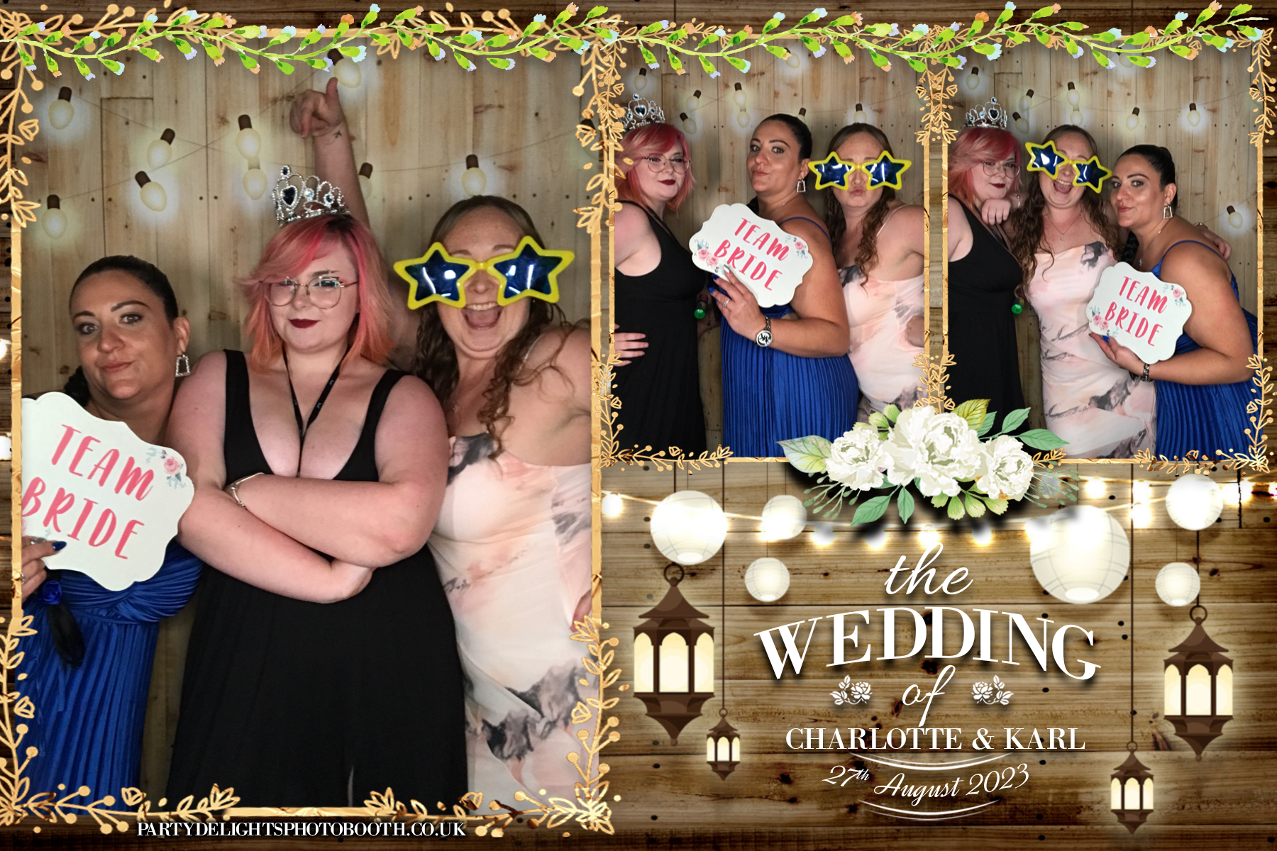 Charlotte & Karl’s wedding | View more photos from the event at gallery.partydelightsphotobooth.co.uk/u/PartyDelightsPhotoBooth/Charlotte-Karl’s-wedding