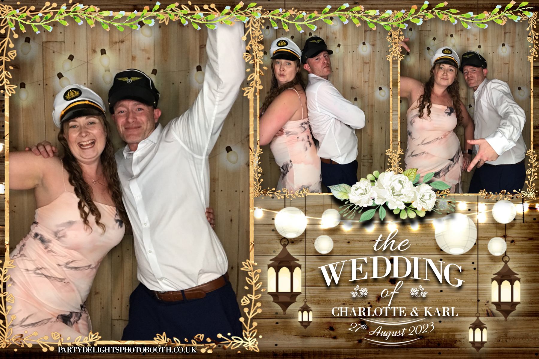 Charlotte & Karl’s wedding | View more photos from the event at gallery.partydelightsphotobooth.co.uk/u/PartyDelightsPhotoBooth/Charlotte-Karl’s-wedding