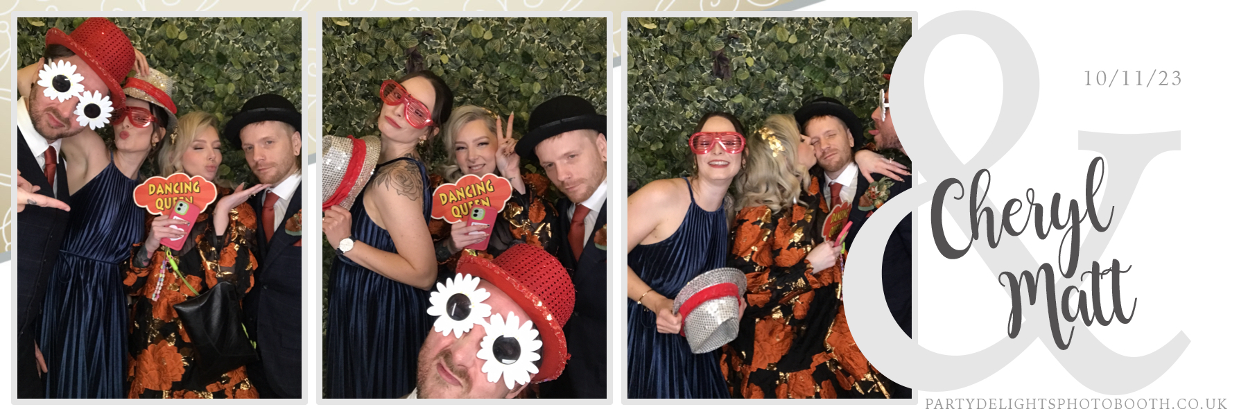 Cheryl & Matt’s Wedding | View more photos from the event at gallery.partydelightsphotobooth.co.uk/u/PartyDelightsPhotoBooth/Cheryl-Matt’s-Wedding