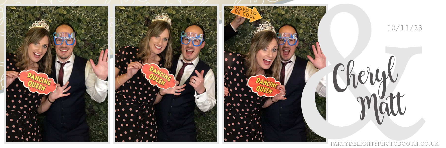 Cheryl & Matt’s Wedding | View more photos from the event at gallery.partydelightsphotobooth.co.uk/u/PartyDelightsPhotoBooth/Cheryl-Matt’s-Wedding