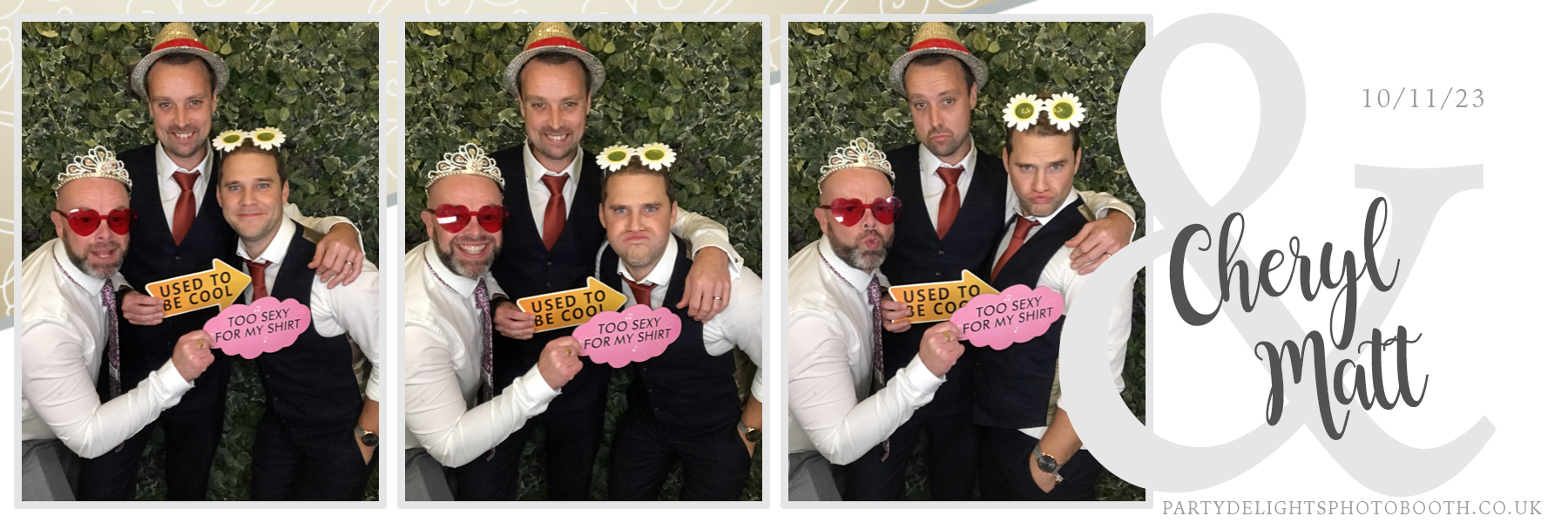 Cheryl & Matt’s Wedding | View more photos from the event at gallery.partydelightsphotobooth.co.uk/u/PartyDelightsPhotoBooth/Cheryl-Matt’s-Wedding