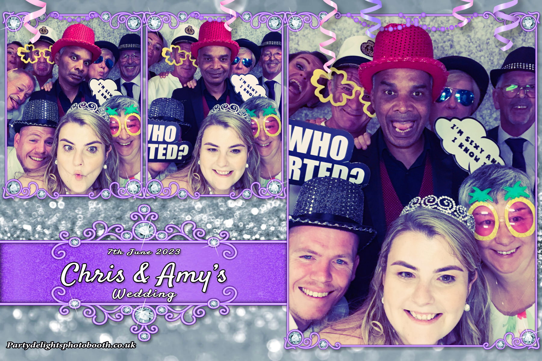Chris & Amy's Wedding | View more photos from the event at gallery.partydelightsphotobooth.co.uk/u/PartyDelightsPhotoBooth/Chris-Amys-Wedding